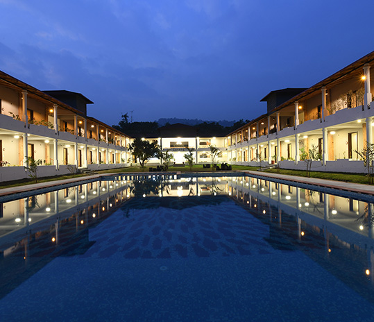 Swimming Pool in jim corbett